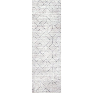 Regan Modern Geometric Machine Washable Soft Area Rug