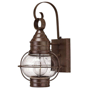 Outdoor Cape Cod-Extra Small Wall Mount Lantern-Sienna Bronze