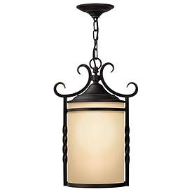 Outdoor Casa-Large Hanging Lantern-Olde Black