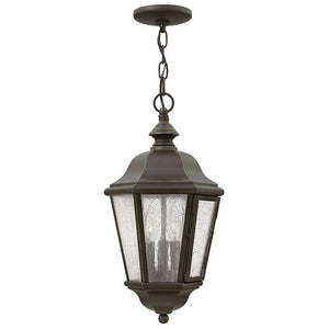 Outdoor Edgewater-Large Hanging Lantern-Oil Rubbed Bronze