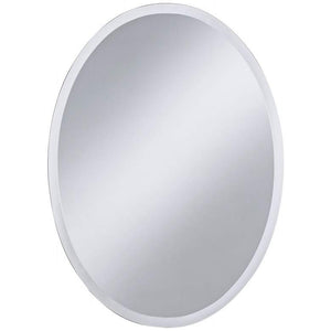 Regency 22" x 30" Oval Beveled Wall Mirror