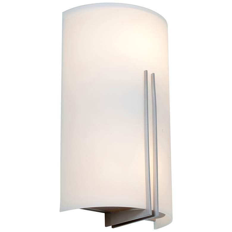 Prong - LED Wall Fixture - Brushed Steel - White