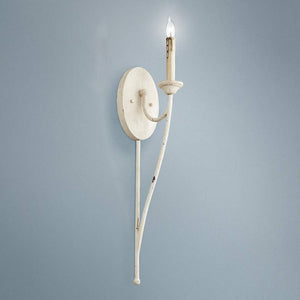 Quorum Brooks 25 3/4" High Persian White Wall Sconce