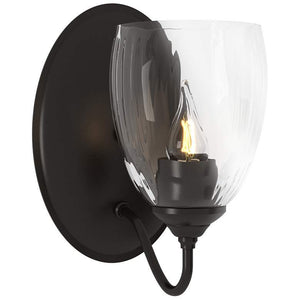 Simple Lines Sconce - Oil Rubbed Bronze - Water Glass
